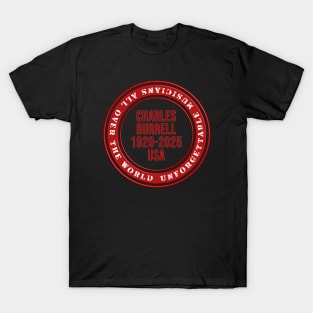 Charles Burrell 7/7/26 USA 1920 2025 Music D5051 T-Shirt